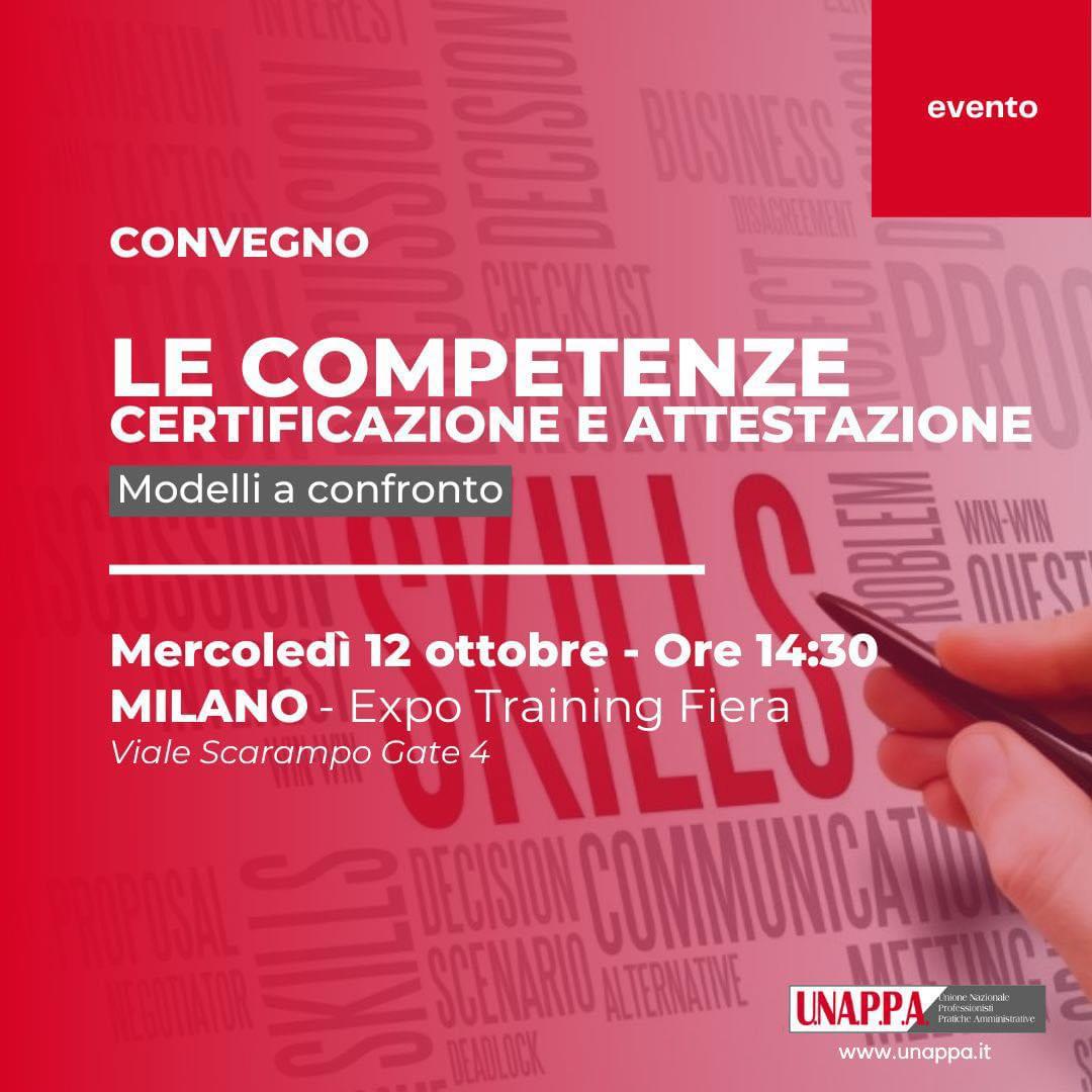 “Le competenze: certificazione e attestazione – Modelli a confronto”
