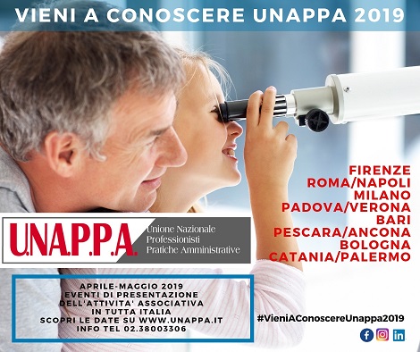 VIENI A CONOSCERE UNAPPA 2019