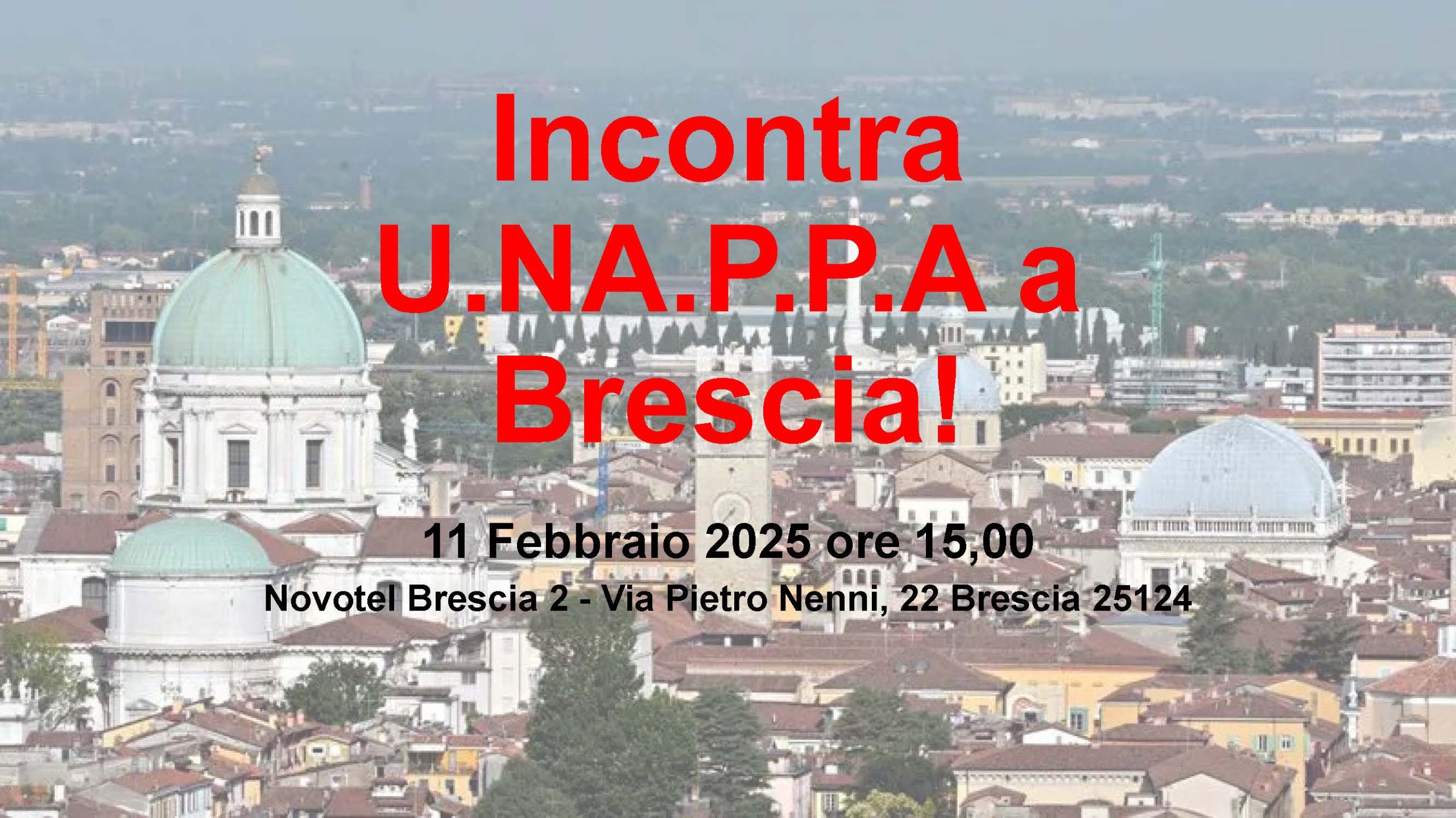 Incontro UNAPPA a Brescia